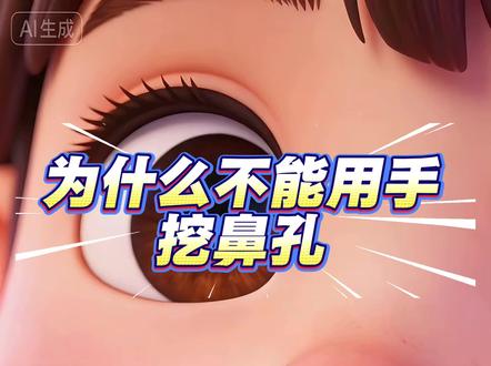 为什么不能用手挖鼻孔。幼儿,儿童安全启蒙动画,好习惯的养成。十万个为什么。#生活服务热点中心 #早教启蒙益智动画 #抖加热门 #动画 #亲子教育 @创作者扶持 @DOU+小助手