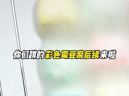 自制彩色霉豆腐后续来啦! #霉豆腐 #彩色霉豆腐 #霉豆腐制作 #抖音年味争霸赛 #美食