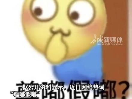 这是 #尊嘟假嘟 ?网络热词“尊嘟假嘟”被注册商标,多家新成立公司名称含有该词。