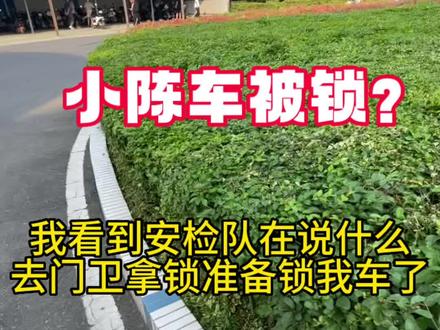 小陈车被锁了?#小陈的日常 #被锁车 #九号电动 #常州
