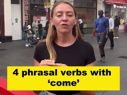 Come开头的四个动词短语
-come across as
-come across
-come up with
-come over
#夏末英语 #英语口语 #英语学习 #英语没那么难 #英语