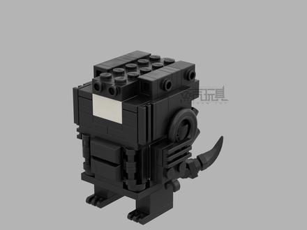 乐高拼异形方头仔_积木图纸_MOC #积木 #乐高 #LEGO #lego乐高 #异形 #MOC