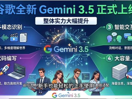 谷歌Gemini3.5 API免费额度怎么用?