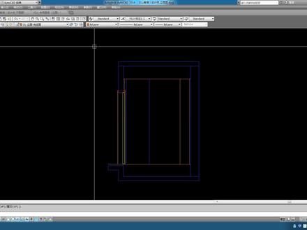 223.施工图绘制技巧丨卫生间立面二淋浴房玻璃门绘制 #cad教程 #施工图 #立面图 #室内设计