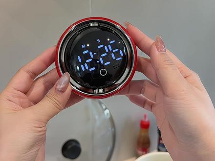 这个真的好牛!可以语音控制的磁吸计时器,精准控时,这回蒸煮煲汤都不用盯着了!还可以给孩子用来时间管理,太实用了#计时器 #做饭计时器 #磁吸计时器 #跟着蛋神煮鸡蛋