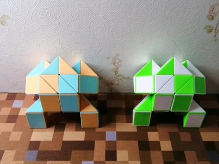 【第34集】24段魔尺教程-角蛙,我是一只快乐的小青蛙#百变魔尺 #24段魔尺 #角蛙 @DOU+小助手