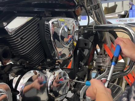 力帆V16保养😃#机车养护 #专业维修保养 #关注我圆你机车梦