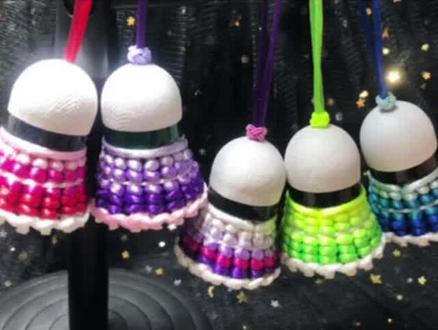 羽毛球挂件教程完整版教程分享#diy手工制作