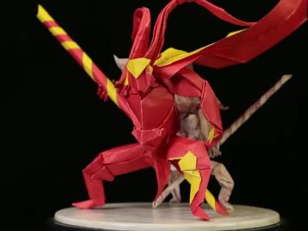 孙悟空教程:头部+身体 #折纸教程 #折纸 #手工折纸 #手工