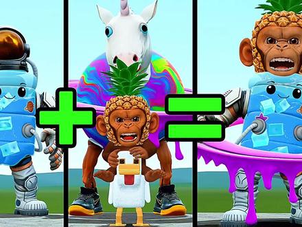 山海经合体变形,盖瑞模组。 #我的游戏日常