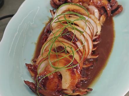 阿拉宁波最家常的红烧乌贼的方法,也是我们宁波的十大名菜之一目鱼大烤的家常做法#宁波美食 #家常菜 #美食趣胃计划