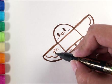 儿歌多多儿童简笔画 春分到春暖花开万物复苏 跟爸爸妈妈放风筝