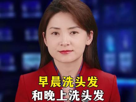 早晨洗头发和晚上洗头发,哪个危害更大? #科普 #涨知识 #洗头发