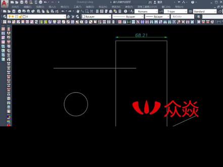 CAD如何双击图块,在位编辑。#cad画图 #cad