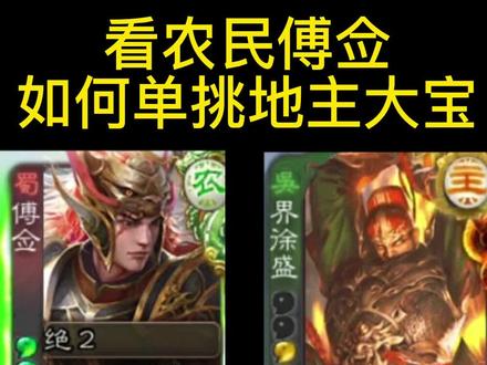 兄弟们,我这个傅佥单挑大宝没扬言吧?#三国杀