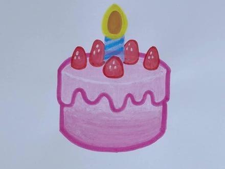 简单易学的生日蛋糕表情包简笔画,你能找到它吗#蛋糕简笔画 #表情包简笔画 #儿童简笔画 #幼儿简笔画 #亲子简笔画