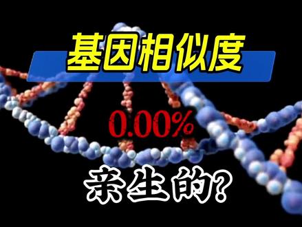 如果基因鉴定相似度为0%,这种情况孩子有可能是自己的吗?
