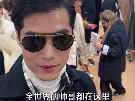 米兰顶级时装周的幕后vlog #零帧起手学秀场穿搭 #hello时尚季 #超模 #郝允祥