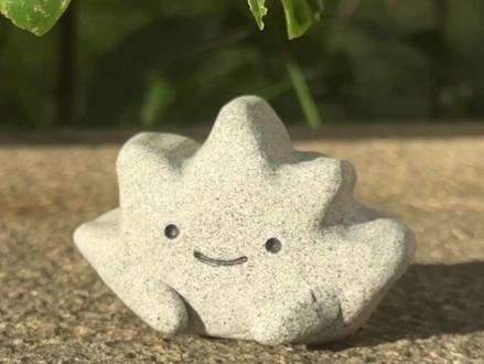 小草雕塑这个萌! #岩塑粘土 #手工