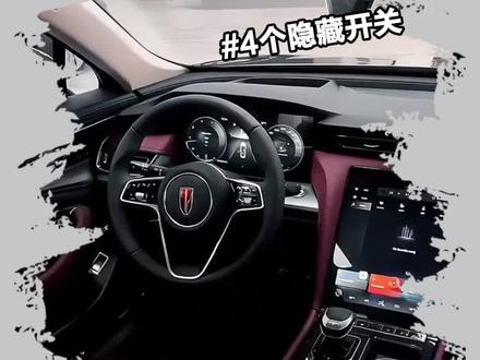 提了红旗新车赶紧把这4个隐藏开关打开,让你的车瞬间升值!#红旗 #汽车知识 #用车技巧