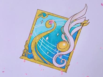 捕捉一缕旋律,凝成她的轮廓… #星卡梦少女 #简笔画#手绘#零基础学画画 #画憨憨简笔画 @抖音青少年 @抖音小助手 @抖音创作小助手