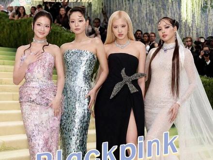 所有人来感受BLACKPINK众神归位的权威!#BLACKPINK #MetGala #红毯 #kpop #metgala红毯