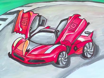 帅气赛车儿童创意简笔画,喜欢的小朋友一起画吧!
#画画 #简笔画 #创意美术 #绘画 #儿童