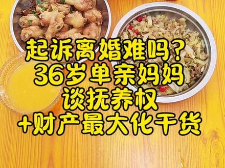 起诉离婚难吗?36岁单亲妈妈,谈抚养权+财产最大化干货 #种草激励计划 #活力28洁厕剂 #离婚诉讼注意事项 #离婚诉讼 #离异带男孩