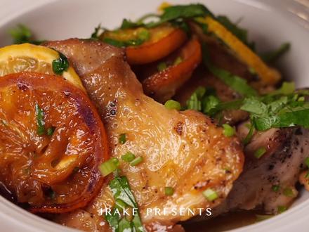 巨简单、巨好吃、酸甜开胃|橙汁鸡腿排|Jrake| #下饭菜 #家常菜 #抖音美食创作人 #我的美食日记