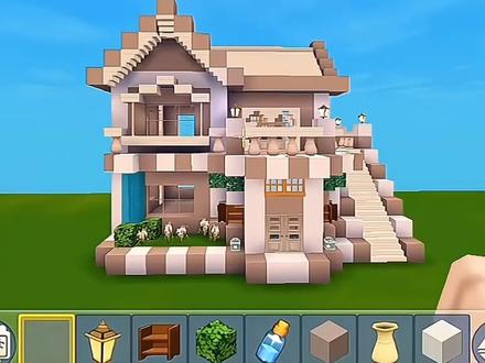 棕色小别墅! #迷你世界