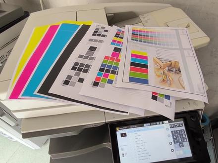 夏普SHARP复印机MX系列多功能一体打印机色板彩色测试页打印教程 #复印机维修 #复印机 #打印机维修