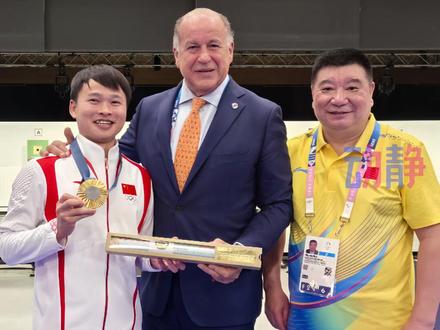 贵州运动员为中国队在巴黎奥运会上取得第三枚金牌!#中国第三金 #谢瑜夺冠
