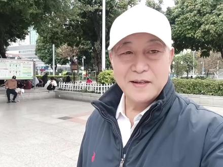 南宁朝阳广场,退休人员温馨的场所