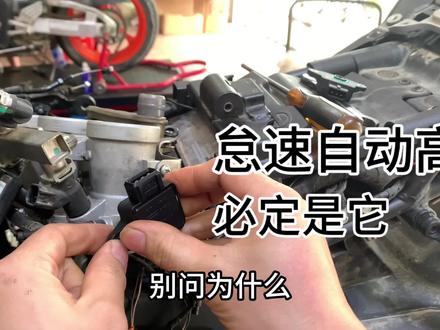 怠速自动升高?必然是它!赛600故障点维修检测