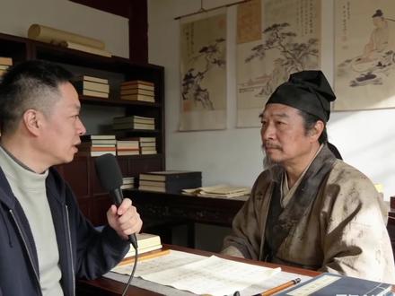 获得了一个米芾的专访 #米芾