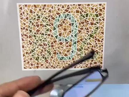 #期满换证 #驾考 #高考 #色弱测试 您能看清吗?