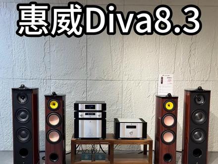 今天来听个大家伙#惠威 Diva8.3