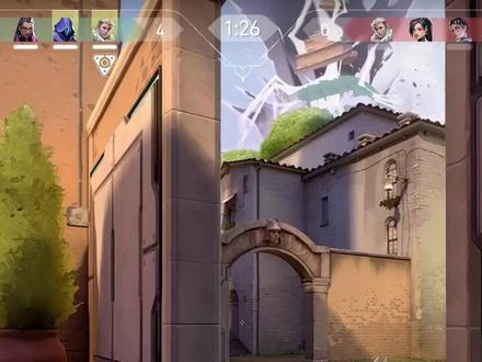 这墙我咋这么熟悉呢 #valorant #无畏契约