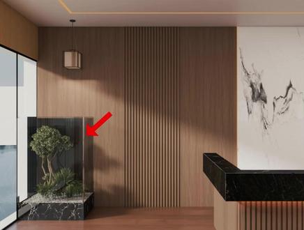 酷家乐:高级感工装绿植景观 工装绿植景观高级感怎么造?酷家乐 1 分钟搞定!石材 + 绿植,氛围感拉满!#酷家乐 #西安装修 #装修设计 #工装 #绿植