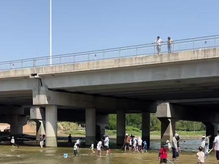 抖音定位没有贾鲁河7号坝,我发不了定位,你们直接导航贾鲁河7号坝就行,下午人多鱼少,水质一般,不建议离的远的来。