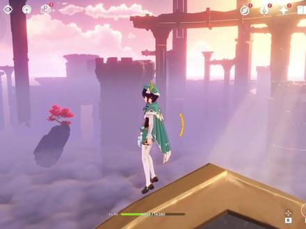 #飞彩镌流年 #原神 教大家登陆“天空岛”