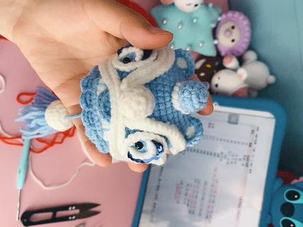 醒狮钩织教程(一)#手工diy #钩针编织 #钩针玩偶