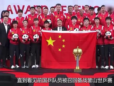 国乒备战釜山世乒赛,召回多位国手,团魂炸裂 #国乒 #体育 #冠军 #刘诗雯 #传承 #团魂 #许昕