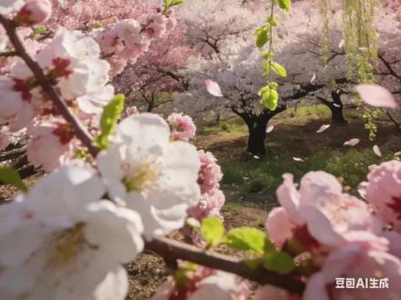 #春天你好 #春季桃花季开 《春风更比帝王骚》
——春日闲吟集
谁说春风本意骚?
且看万物竞妖娆。
千山解冻迎新色,
一枕清欢入梦遥。…