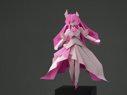 一张纸折出昔涟,不同以往的浪漫折纸! #崩坏星穹铁道 #成为昨日的明天 #昔涟 #手工#逐火英雄帖