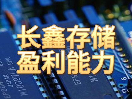 长鑫存储,盈利最强的10家企业 #长鑫存储 #盈利能力