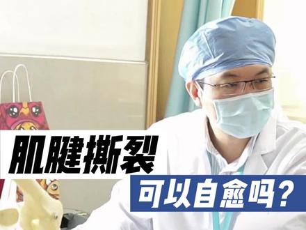 肌腱撕裂可以自愈吗?@抖音小助手 @DOU+小助手 #医学科普 #健康科普 #科普 #健康 #dou来涨健康知识 #肌腱断裂 #康复