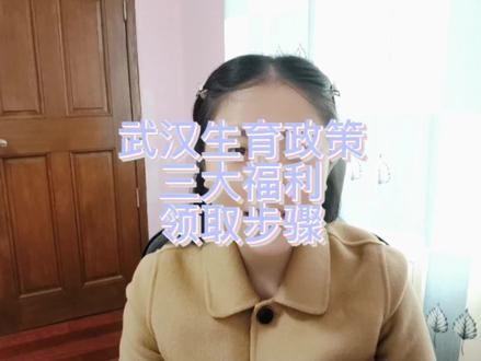 武汉生育政策三大福利领取步骤#生育津贴 #生育政策 #生育险