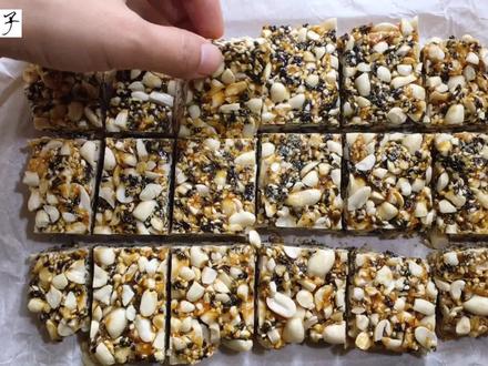 简单好吃的芝麻花生糖 #吃货 #抖音小助手 #美食 #嗨吃集结会