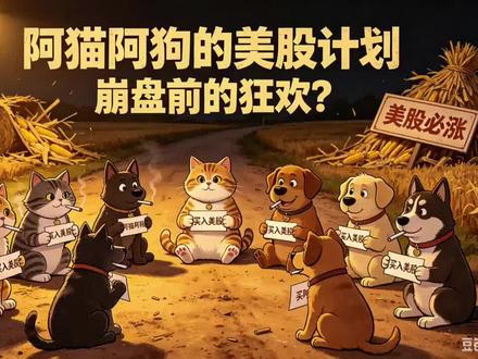 留个坑 全网都在无脑定投纳斯达克连村口阿猫阿狗都在聊美股进场狂热到极致,就是泡沫尽头今明两年,纳指大回调已在路上#美股 #纳斯达克 #黄金 #拒绝废话#科普#冷知识#省流